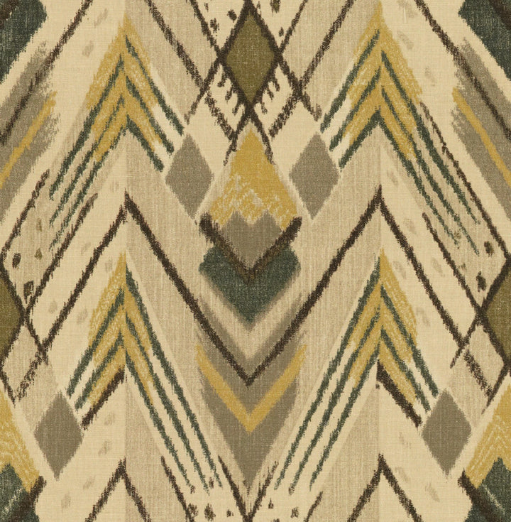 Syrie Coal/Ochre by Lee Jofa Fabric