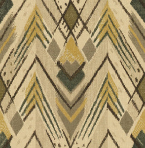 Syrie Coal/Ochre by Lee Jofa Fabric