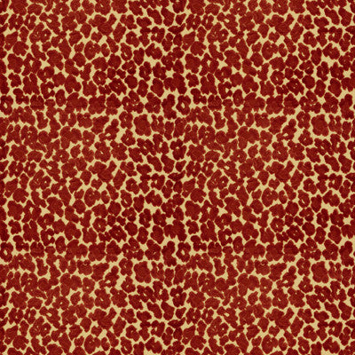 Le Leopard Garnet by Lee Jofa Fabric OSCAR DE LA RENTA II VISCOSE - 72%;COTTON - 28% Belgium - Horizontal: 13.25 and Vertical: 11.25 53.5 - Fabric Carolina -