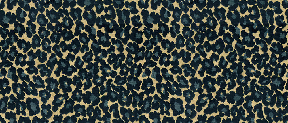 Le Leopard Sapphire by Lee Jofa Fabric