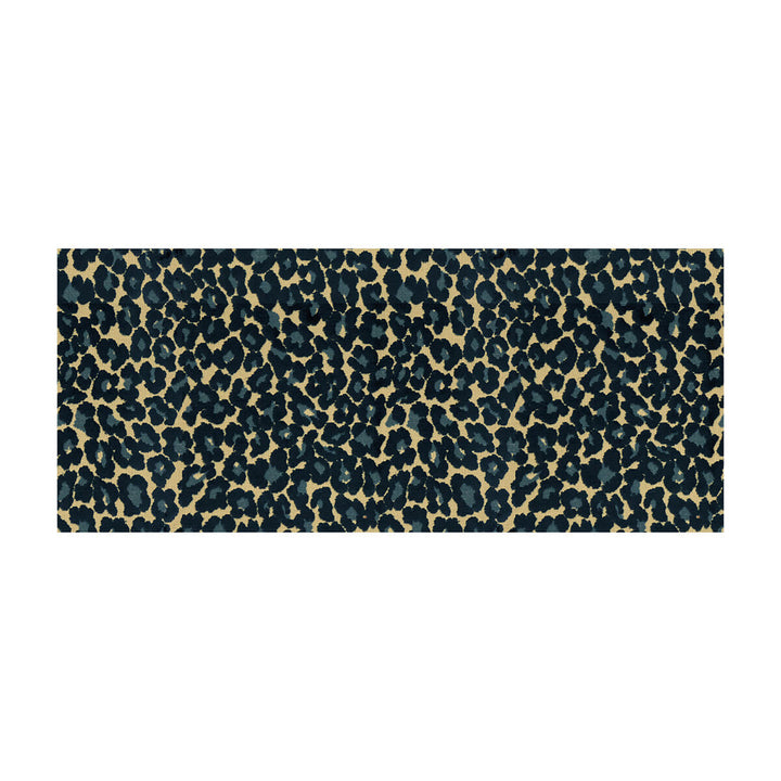 Le Leopard Sapphire by Lee Jofa Fabric OSCAR DE LA RENTA II VISCOSE - 72%;COTTON - 28% Belgium Horizontal: 13.25 and Vertical: 11.25 53.5 - Fabric Carolina -