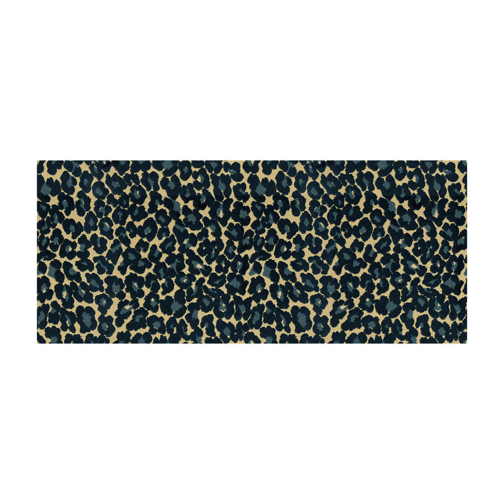 Le Leopard Sapphire by Lee Jofa Fabric Lee Jofa Fabric Le Leopard SapphireFabric OSCAR DE LA RENTA II VISCOSE - 72%;COTTON - 28% Belgium </p><p>Repeat: H: 13.25, V: 11.25 53.5 - Fabric Carolina -