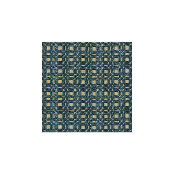 Shoridge Lapis by Lee Jofa Fabric AERIN VISCOSE - 64%;COTTON - 29%;LINEN - 7% Italy HEAVY Horizontal: 1 and Vertical: 1.75 55 - Fabric Carolina -