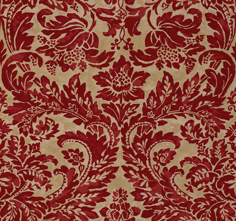 Montrose Linen Ruby by Lee Jofa Fabric
