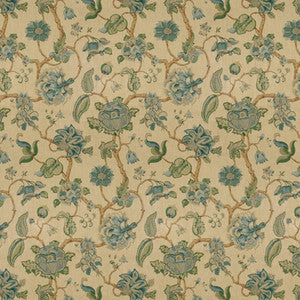 Tidewater Block Blue by Lee Jofa Fabric