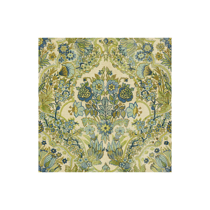 Tetbury Blue/Green by Lee Jofa Fabric ROYAL OAK ANNIVERSARY LINEN - 100% Italy Horizontal: 26.75 and Vertical: 27.5 55 - Fabric Carolina -