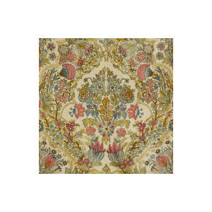 Tetbury Rose/Aqua by Lee Jofa Fabric