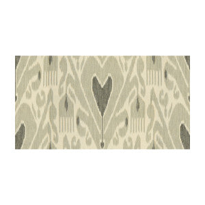 Khalat Ikat Ebony/Pewter by Lee Jofa Fabric