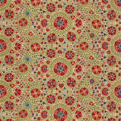 Turkistan Red/Green by Lee Jofa Fabric