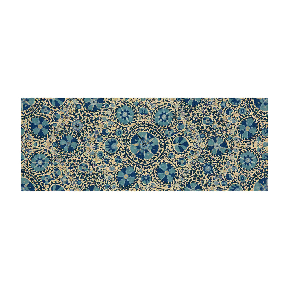 Turkistan Blues by Lee Jofa Fabric Lee Jofa Fabric Turkistan BluesFabric ITHAKA COLLECTION LINEN - 100% Thailand </p><p>Repeat: H: 52, V: 19.75 52 - Fabric Carolina -
