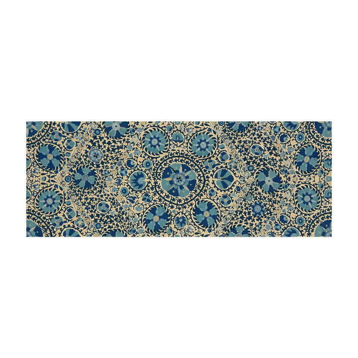 Turkistan Blues by Lee Jofa Fabric ITHAKA COLLECTION LINEN - 100% Thailand MEDIUM Horizontal: 52 and Vertical: 19.75 52 - Fabric Carolina -