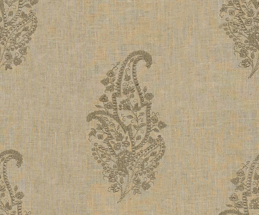 Marseille Emb Grey/Natural by Lee Jofa Fabric