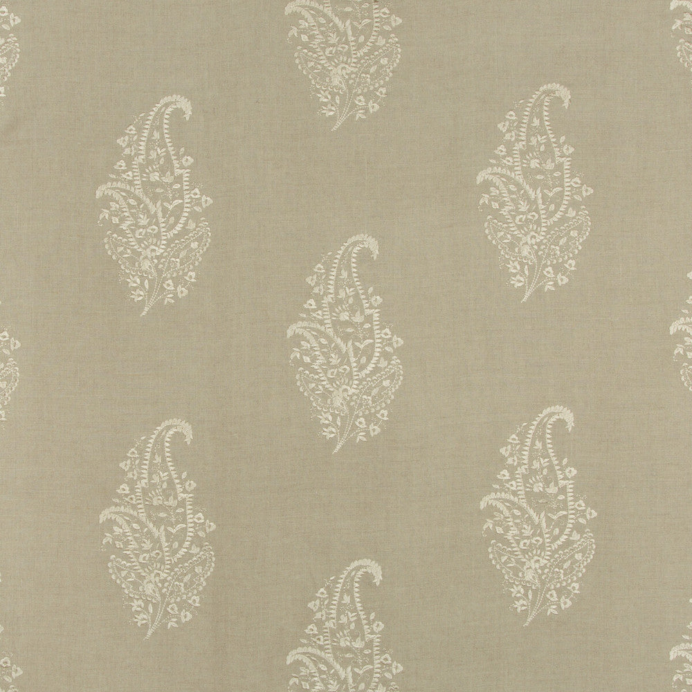 Marseille Emb Ecru/Natural by Lee Jofa Fabric SUZANNE KASLER COLLECTION II LINEN - 100% India Horizontal: 18 and Vertical: 15.75 48.75 - Fabric Carolina -