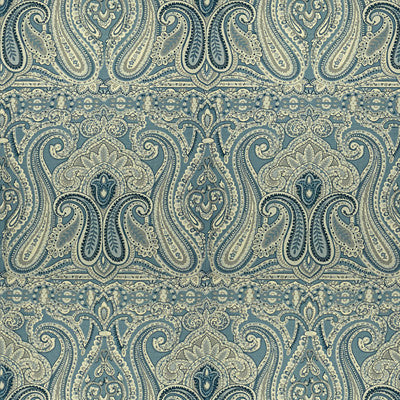 Alsace Paisley Blue/Dusk by Lee Jofa Fabric