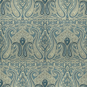 Alsace Paisley Blue/Dusk by Lee Jofa Fabric