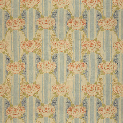 Eloise Blue/Orange by Lee Jofa Fabric