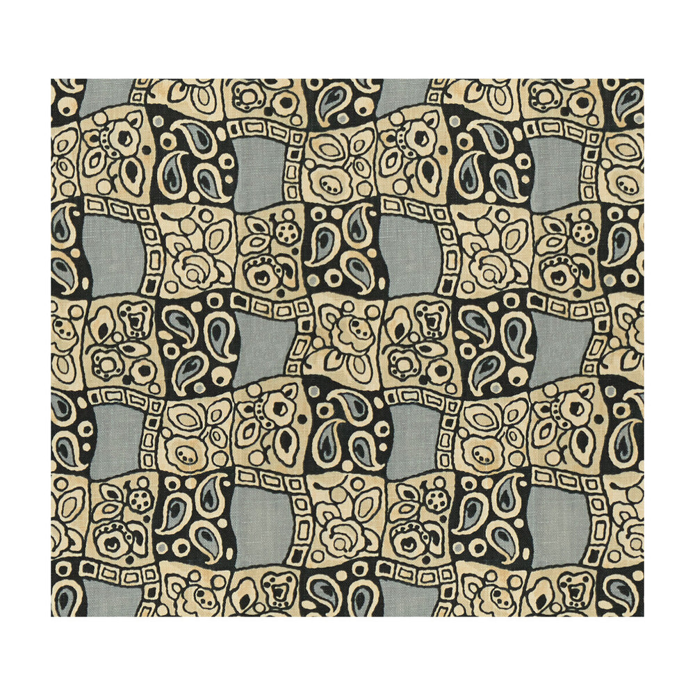 Margaret Blue/Navy by Lee Jofa Fabric BUNNY WILLIAMS LINEN - 100% China Horizontal: 9 and Vertical: 16 54 - Fabric Carolina -