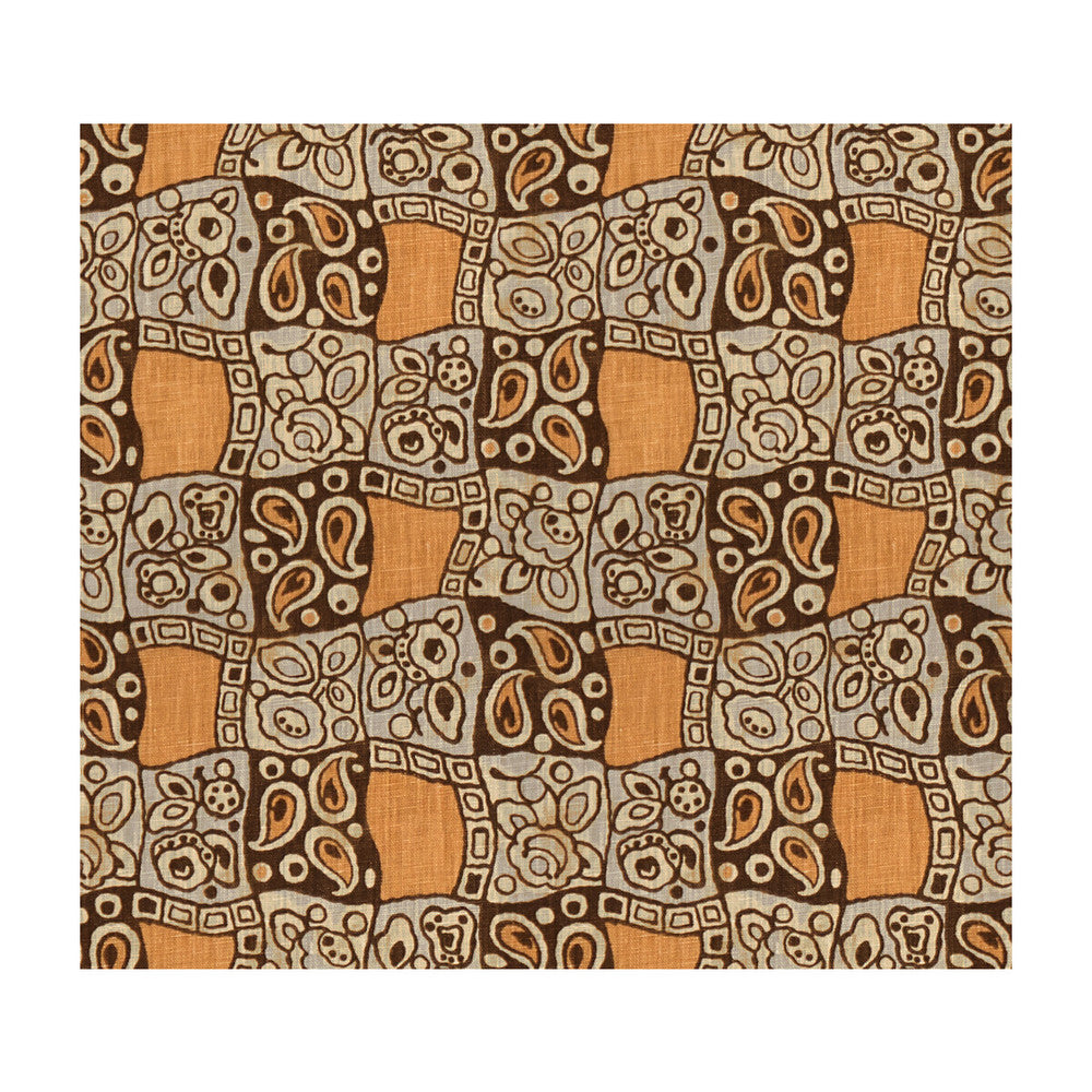 Margaret Whiskey/Brown by Lee Jofa Fabric BUNNY WILLIAMS LINEN - 100% China - Horizontal: 9 and Vertical: 16 54 - Fabric Carolina -