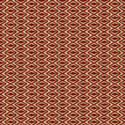 Otto Trellis Spice/Red by Lee Jofa Fabric