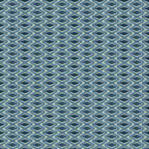 Otto Trellis Blue/Navy by Lee Jofa Fabric