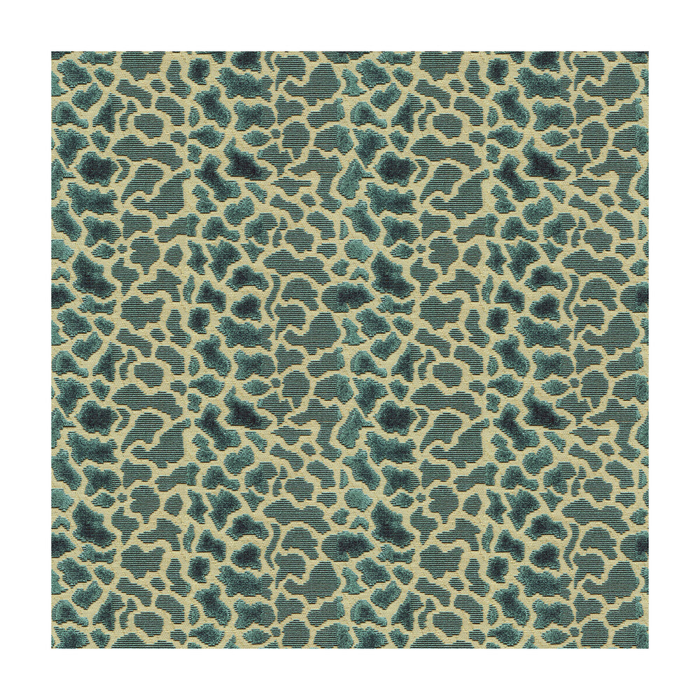 Timbuktu Velvet Blue by Lee Jofa Fabric PARISH-HADLEY VISCOSE - 51%;COTTON - 31%;LINEN - 18% India HEAVY Horizontal: 8.75 and Vertical: 7.5 54 - Fabric Carolina -