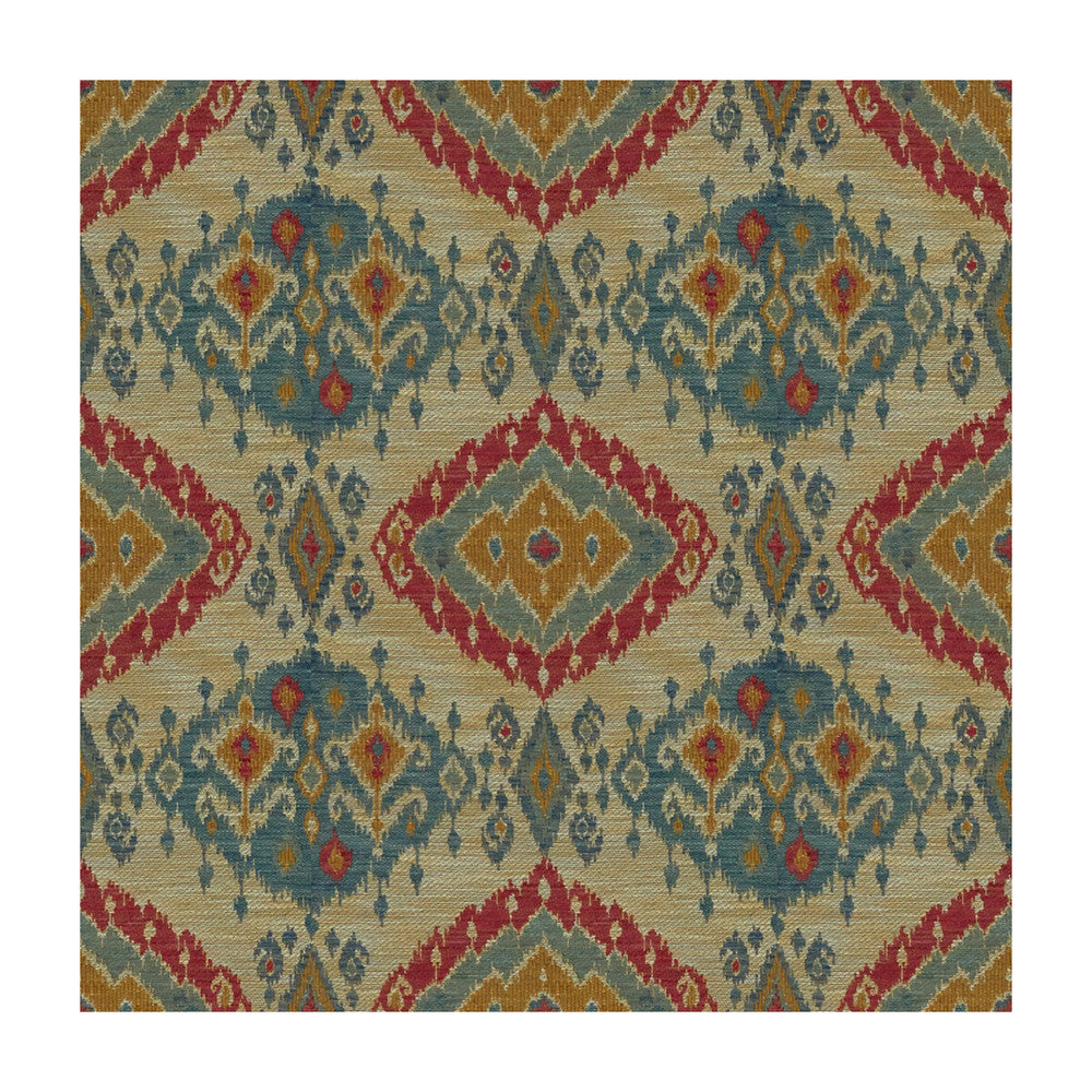 Bosham Lake/Red by Lee Jofa Fabric AERIN COLLECTION 2 VISCOSE - 58%;LINEN - 25%;COTTON - 17% Belgium MEDIUM Horizontal: 13.75 and Vertical: 13.5 54.25 - Fabric Carolina -
