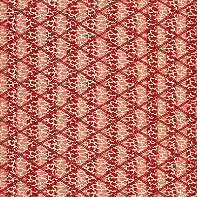 Jag Trellis Red by Lee Jofa Fabric