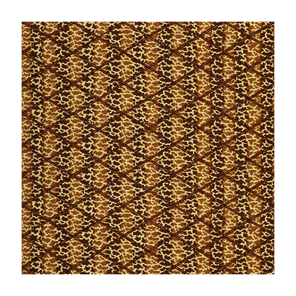 Jag Trellis Brown by Lee Jofa Fabric PARISH-HADLEY VISCOSE - 100% India - Horizontal: 6.3 and Vertical: 4 52 - Fabric Carolina -