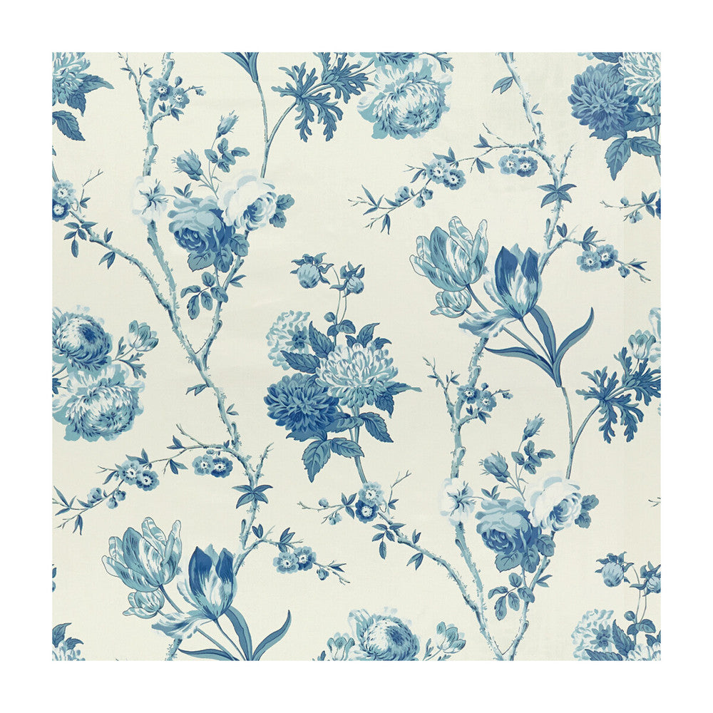 Allegra Blues by Lee Jofa Fabric PARISH-HADLEY COTTON - 100% United Kingdom - Horizontal: 18 and Vertical: 36 54 - Fabric Carolina -