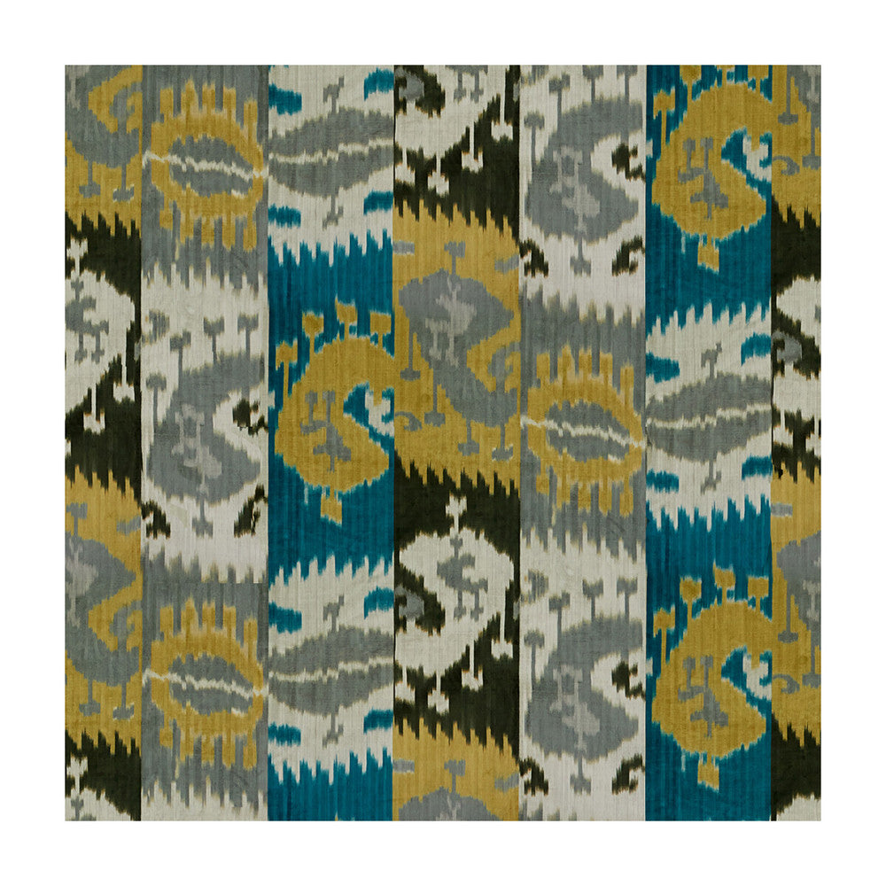 Harry Velvet Gold/Grey by Lee Jofa Fabric PARISH-HADLEY VISCOSE - 52%;COTTON - 48% Thailand HEAVY Horizontal: 26 and Vertical: 36 52 - Fabric Carolina -