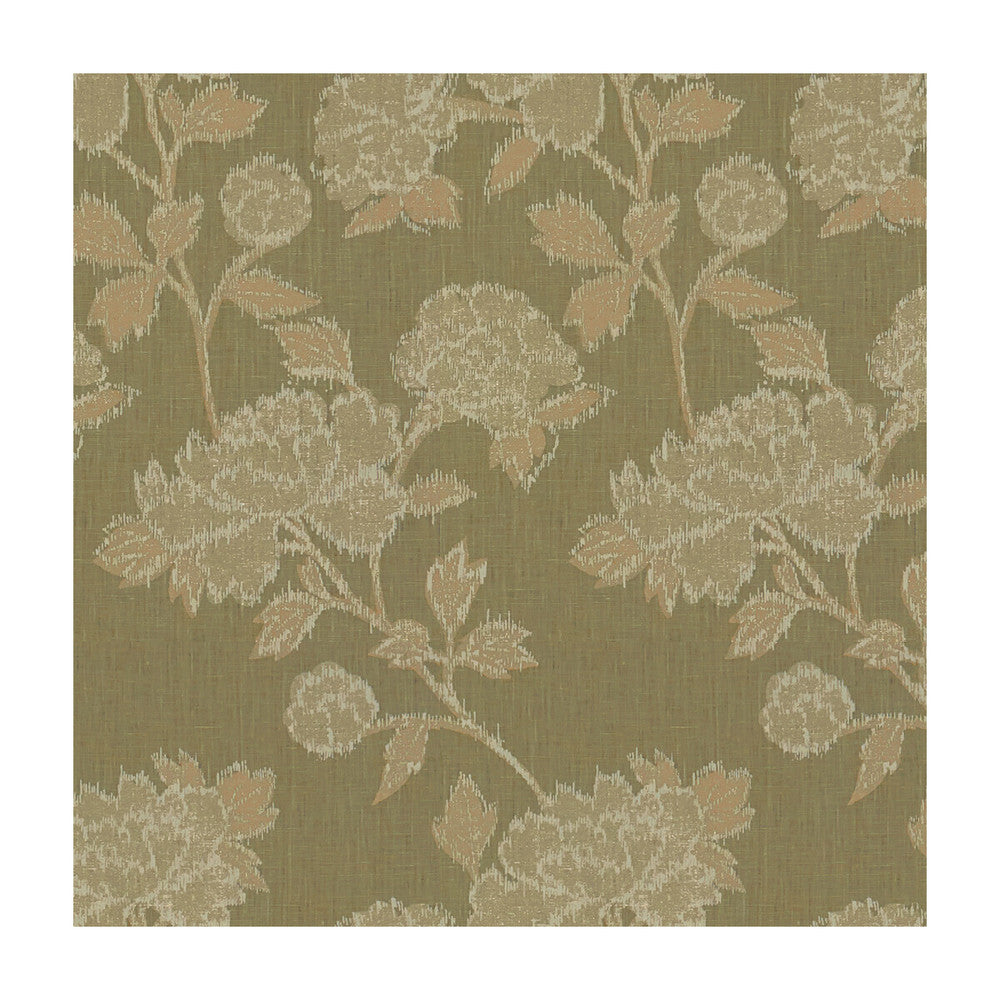 Graciela Sage/Sisal by Lee Jofa Designer Fabric AERIN COLLECTION 2 LINEN - 100% Thailand - Horizontal: 13 and Vertical: 23.5 53 - Swanky Fabrics -
