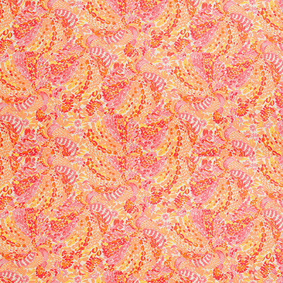 Searchin Urchin Tiki/Orange by Lee Jofa Fabric