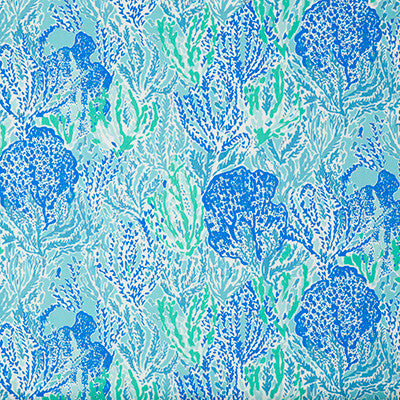 Let'S Cha Cha Shorely Blue by Lee Jofa Fabric