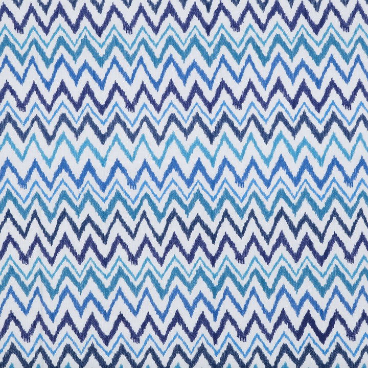 Chev On It Worth Blue by Lee Jofa Fabric LILLY PULITZER II LINEN - 77%;RAYON - 23% India LIGHT Horizontal: 9.05 and Vertical: 18.5 54.3 - Fabric Carolina -