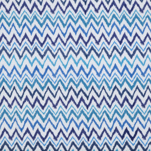 Chev On It Worth Blue by Lee Jofa Fabric