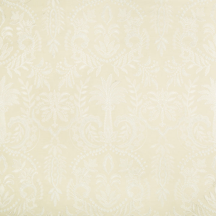 Golconda Ivory by Lee Jofa Fabric OSCAR DE LA RENTA III VISCOSE - 44%;POLYESTER - 36%;LINEN - 20% India Horizontal: 17 and Vertical: 23.5 50.25 - Fabric Carolina -