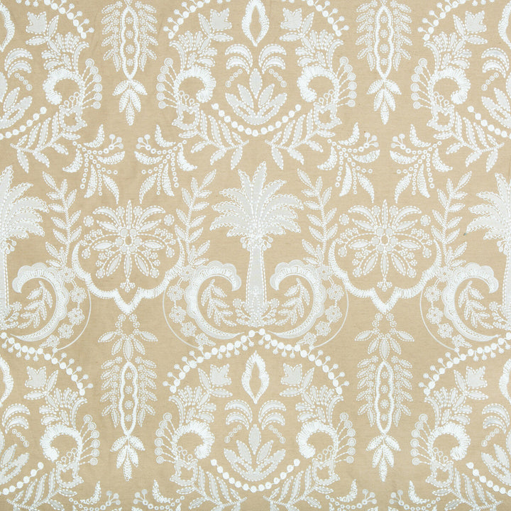 Golconda Tobacco by Lee Jofa Fabric OSCAR DE LA RENTA III VISCOSE - 44%;POLYESTER - 36%;LINEN - 20% India Horizontal: 17 and Vertical: 23.5 50.25 - Fabric Carolina -