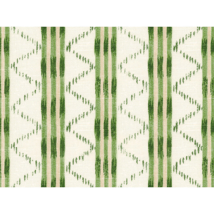 Makassar Green by Lee Jofa Fabric OSCAR DE LA RENTA III COTTON - 89%;FLAX - 11% United States - Horizontal: 9 and Vertical: 27 54 - Fabric Carolina -