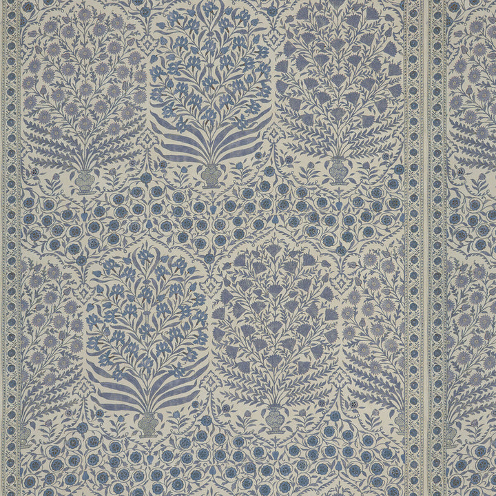 Sameera Blue/Indigo by Lee Jofa Fabric OSCAR DE LA RENTA III COTTON - 100% United Kingdom - Horizontal: 54.5 and Vertical: 62 54 - Fabric Carolina -