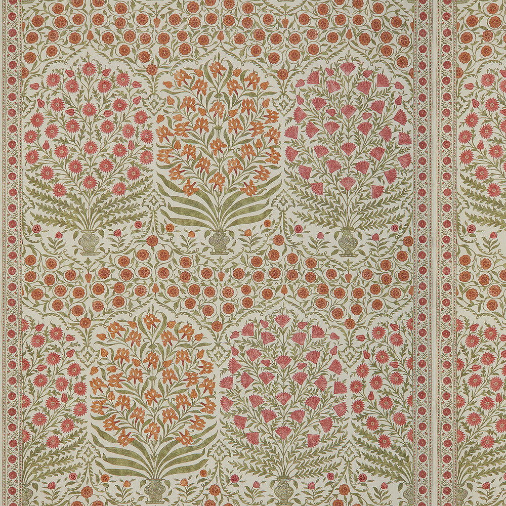 Sameera Spice/Berry by Lee Jofa Fabric OSCAR DE LA RENTA III COTTON - 100% United Kingdom - Horizontal: 54.5 and Vertical: 62 54 - Fabric Carolina -