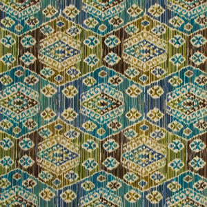 Bisti Velvet Teal/Forest by Lee Jofa Fabric
