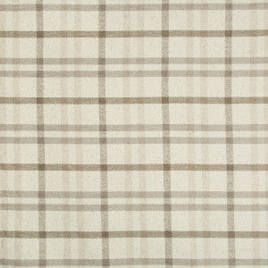Fannin Plaid Stone/Mink by Lee Jofa Fabric