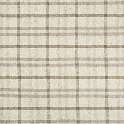 Fannin Plaid Stone/Mink by Lee Jofa Fabric