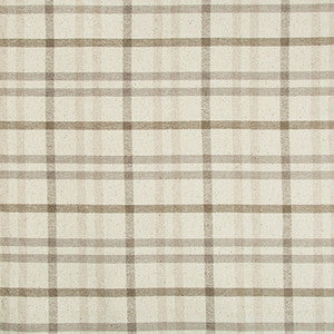 Fannin Plaid Stone/Mink by Lee Jofa Fabric