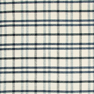 Fannin Plaid Blue/Navy by Lee Jofa Fabric