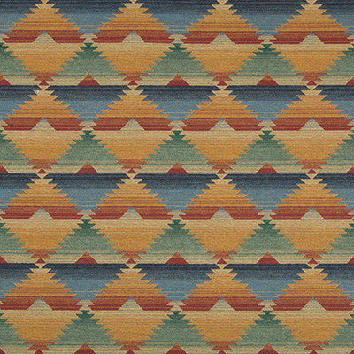 Dinetah Wool Multi/Spice by Lee Jofa Fabric