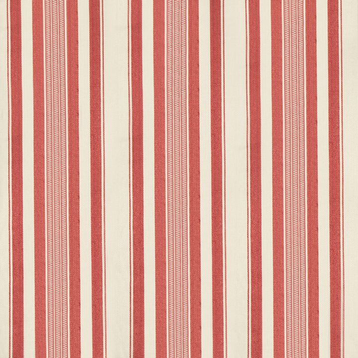 Kailash Stripe Red by Lee Jofa Fabric LODGE II WEAVES AND EMBROIDERIES LINEN - 70%;COTTON - 30% India HEAVY Horizontal: 13.2 and Vertical: 0 53 - Fabric Carolina -
