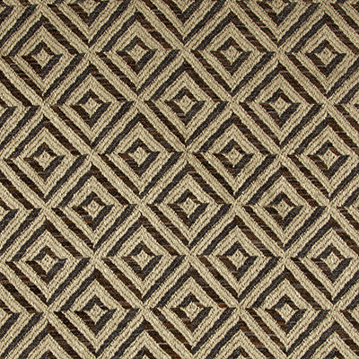 Verbier Diamond Mink/Ebony by Lee Jofa Fabric