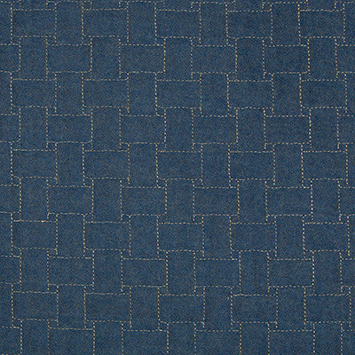 Epping Quilt Blue by Lee Jofa Fabric