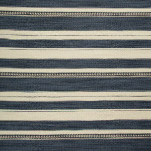 Entoto Stripe Blue/Indigo by Lee Jofa Fabric
